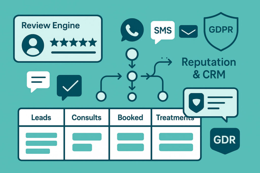 Reputation and CRM for dentists
